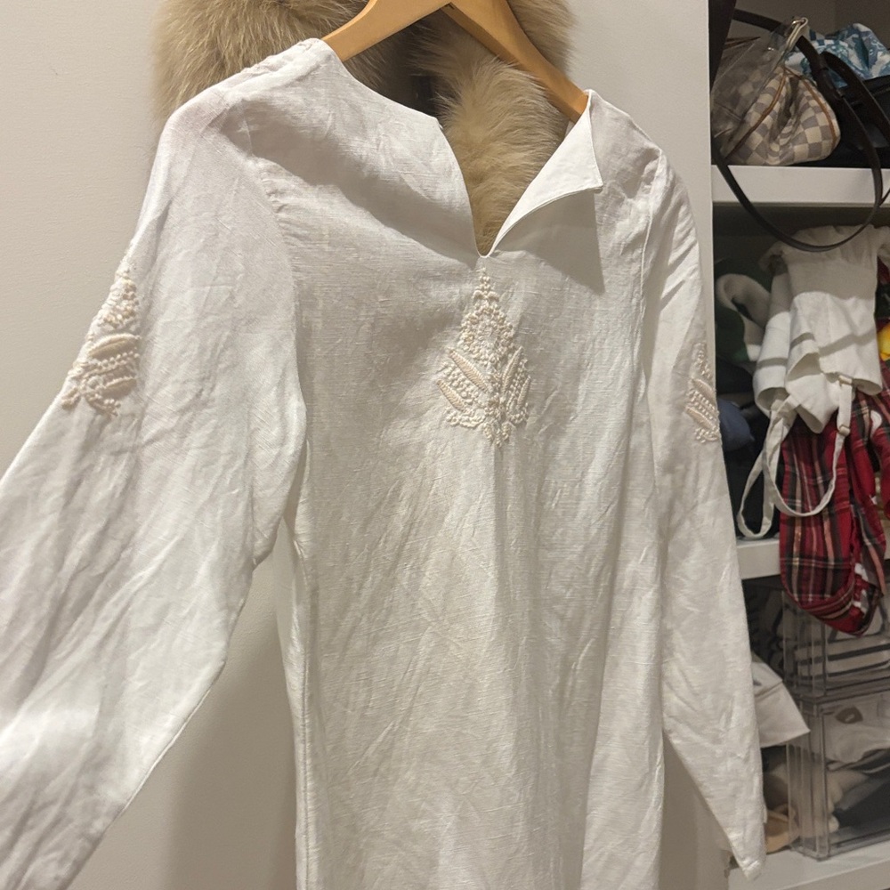 julia amory bridgette dress Embroidered Tunic Top - Picture 9 of 10